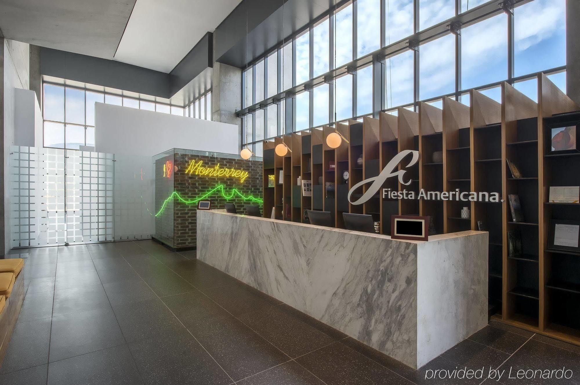 Fiesta Americana Monterrey Pabellon M. Εξωτερικό φωτογραφία Lobby